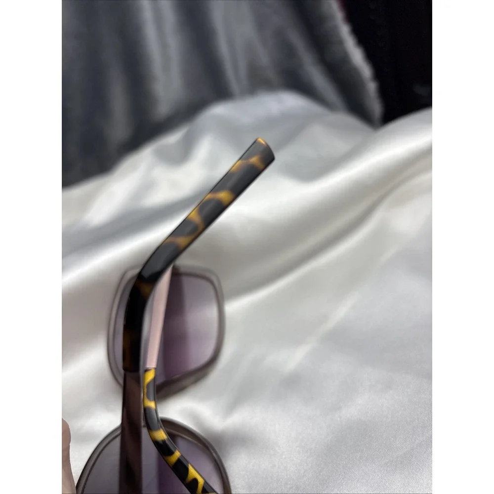 Loft Sunglasses Oversized Butterfly Low Arm Tortoiseshell Leopard Hollywood Glam